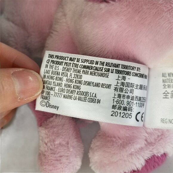 Lilo and Stitch Pink ANGEL Soft Plush Stuffed Animal Toy Disney Theme Park Merch - Picture 7 of 9